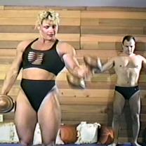 Joan Wise Classic Female Wrestling Video 262